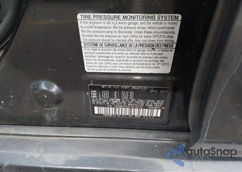 2012 Subaru Legacy 2.5I Premium z USA, uszkodzony, nr VIN 4S3BMCC64C3019703